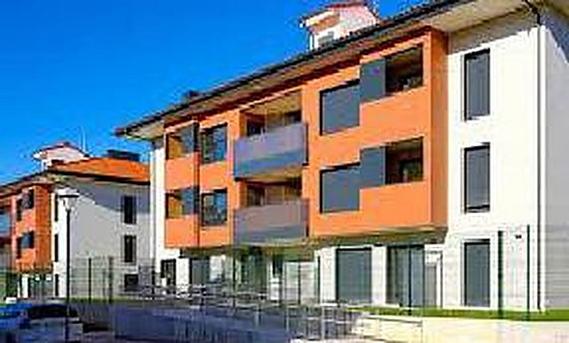 Multi-storey apartment building delivered with the GIP system